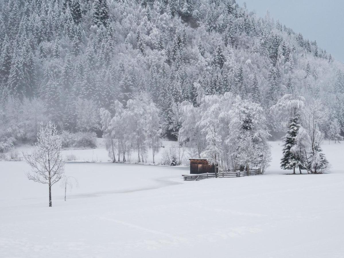 Hotel Seeblick Goldegg Bagian luar foto